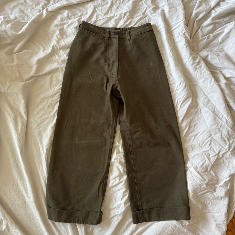 Ali Golden Sailor Pant in Olive